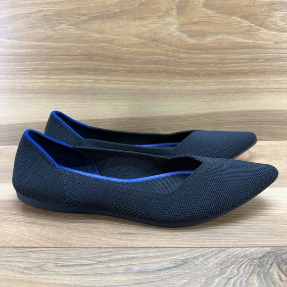 Roth Black Flats for Women - Picture 5 of 11
